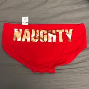 NWT naughty pink Victoria’s Secret underwear